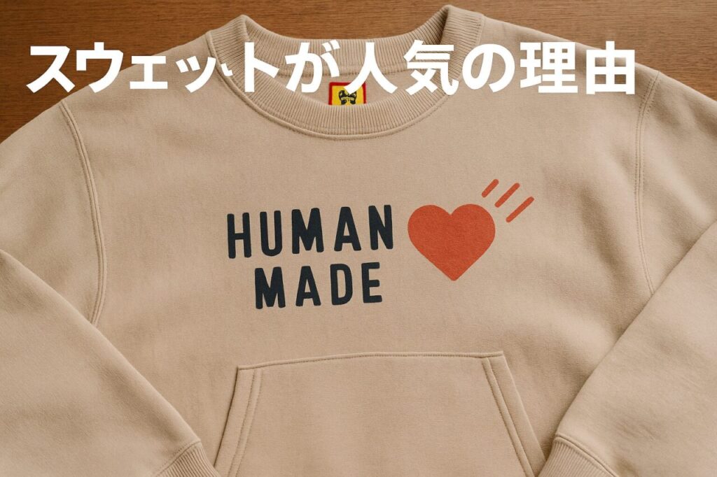 スウェットが人気の理由
