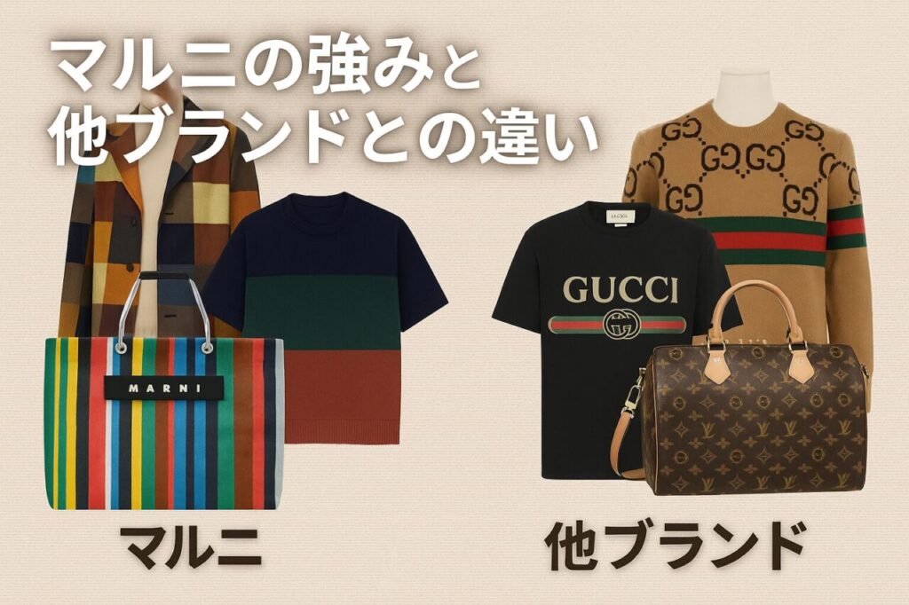 マルニの強みと他ブランドとの違い