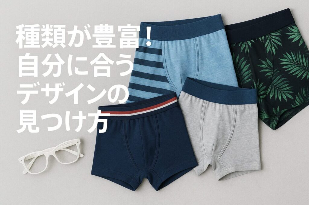 種類が豊富!自分に合うデザインの見つけ方