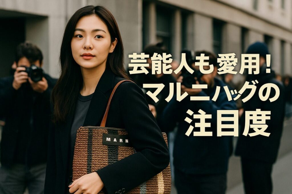 芸能人も愛用!マルニ バッグの注目度