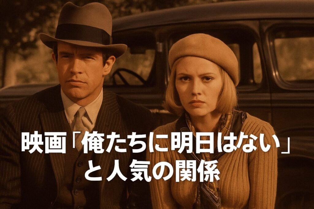 映画『俺たちに明日はない』と人気の関係