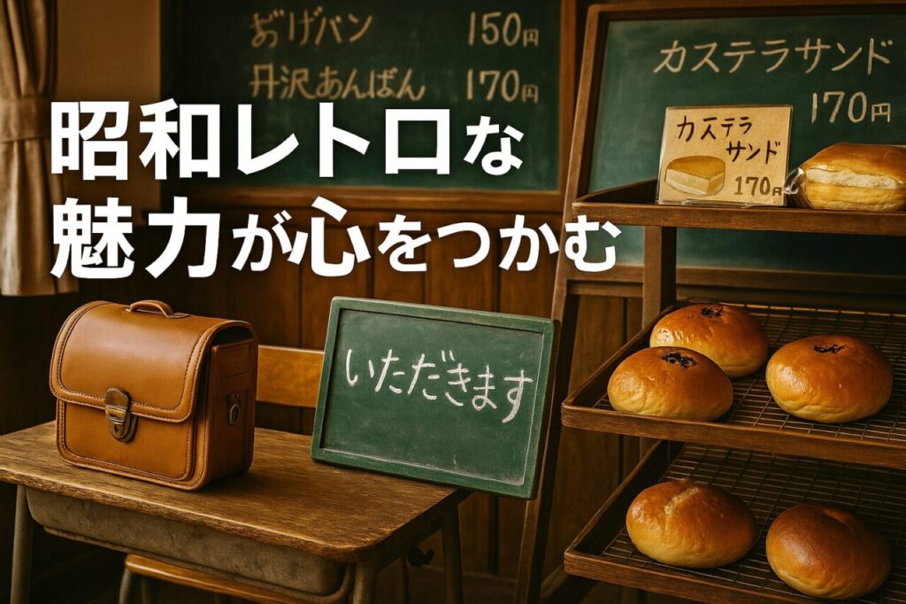 昭和レトロな魅力が心をつかむ