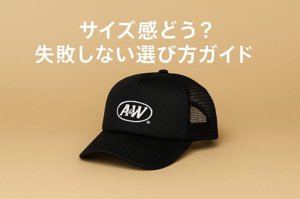 サイズ感どう?失敗しない選び方ガイド