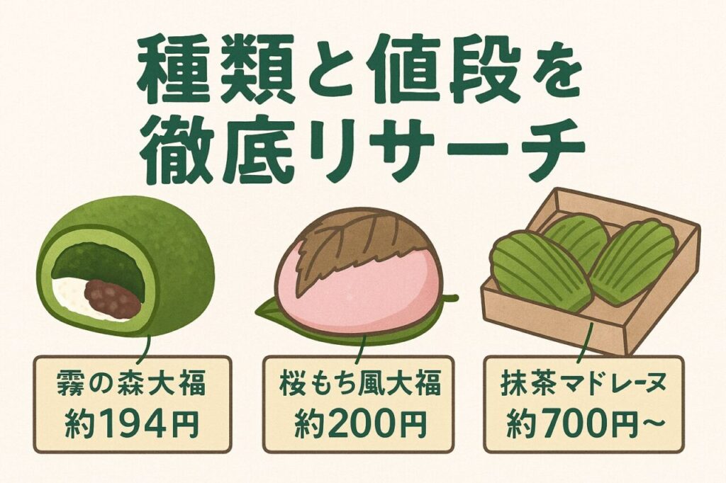 種類と値段を徹底リサーチ