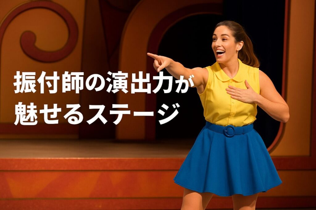 振付師の演出力が魅せるステージ