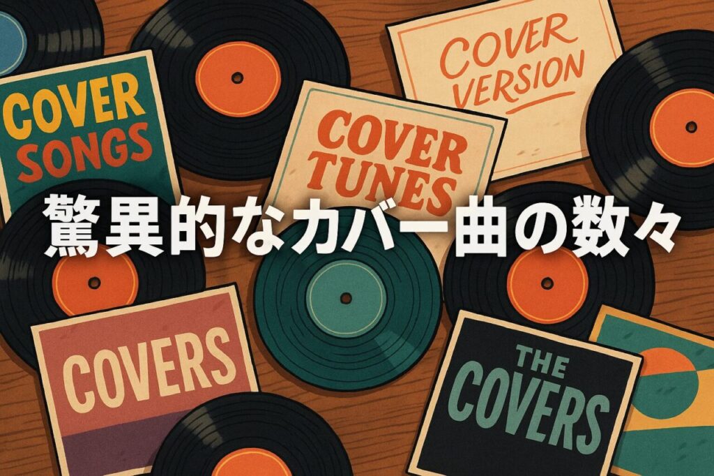 驚異的なカバー曲の数々