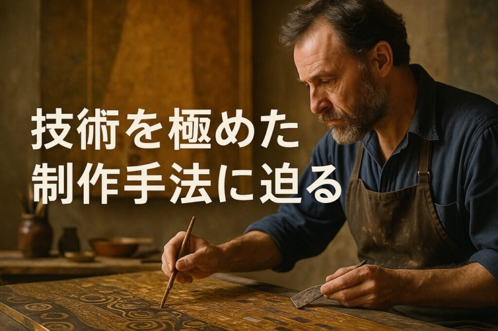 技術を極めた制作手法に迫る