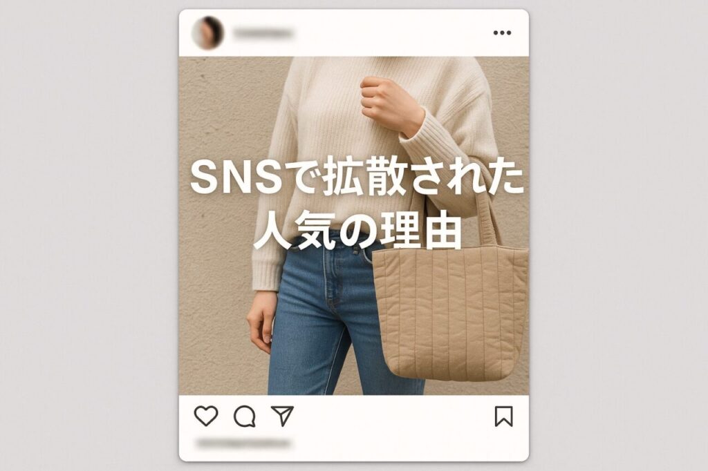 SNSで拡散された人気の理由