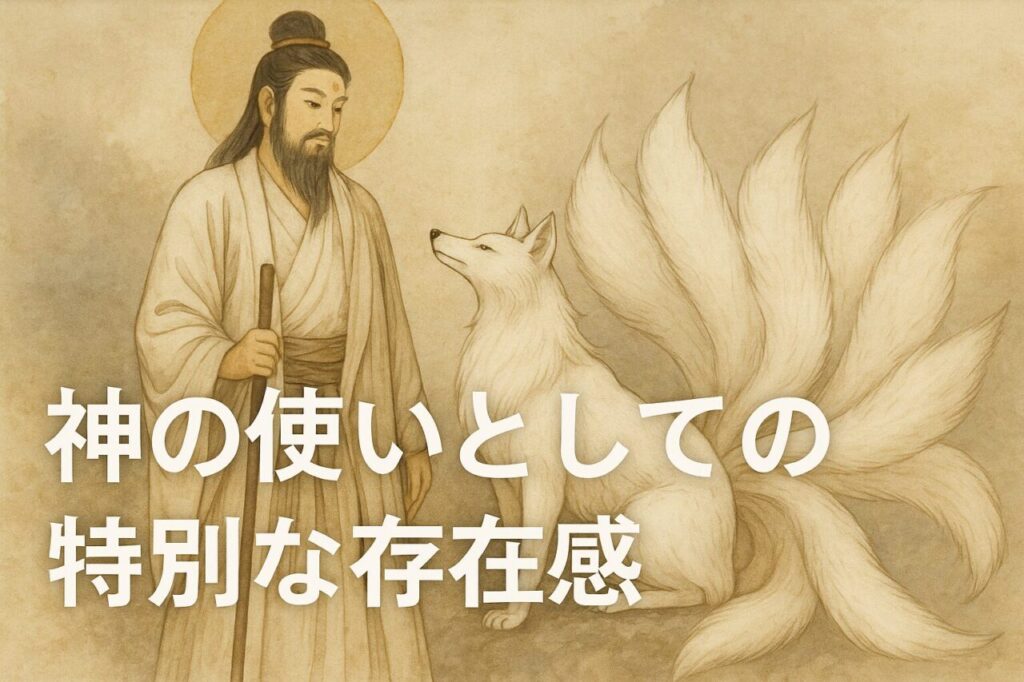 神の使いとしての特別な存在感