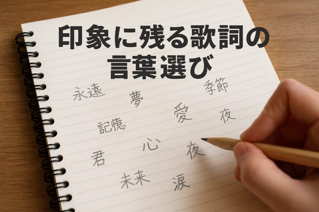 印象に残る歌詞の言葉選び