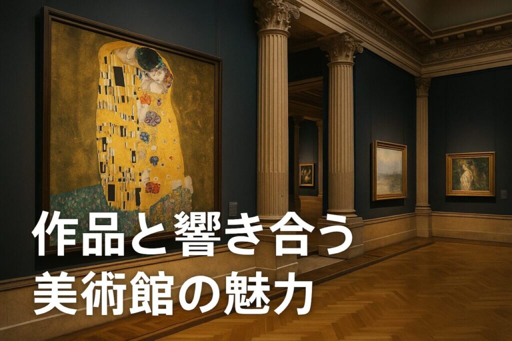 作品と響き合う美術館の魅力