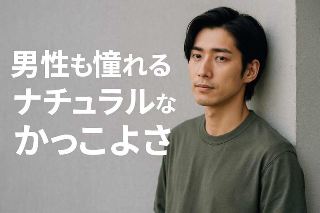男性も憧れるナチュラルなかっこよさ