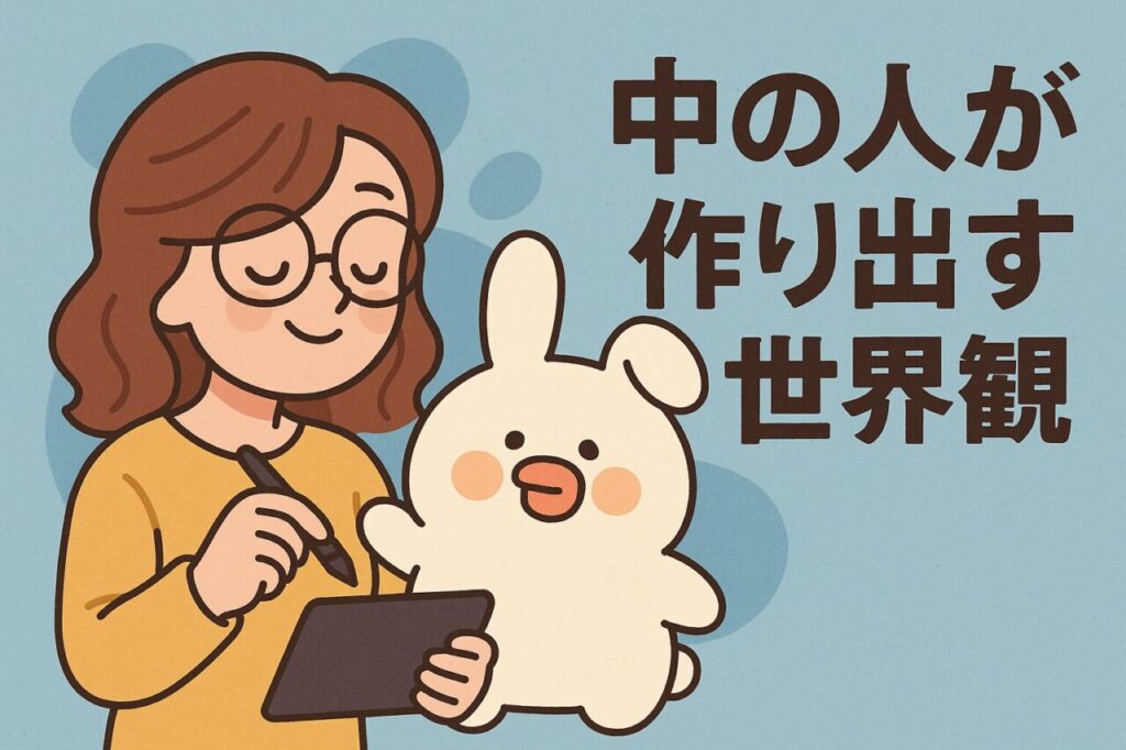 中の人が作り出す世界観