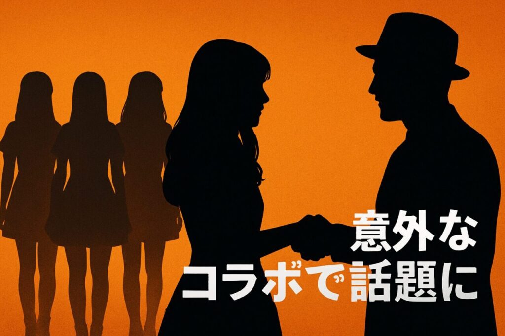 意外なコラボで話題に