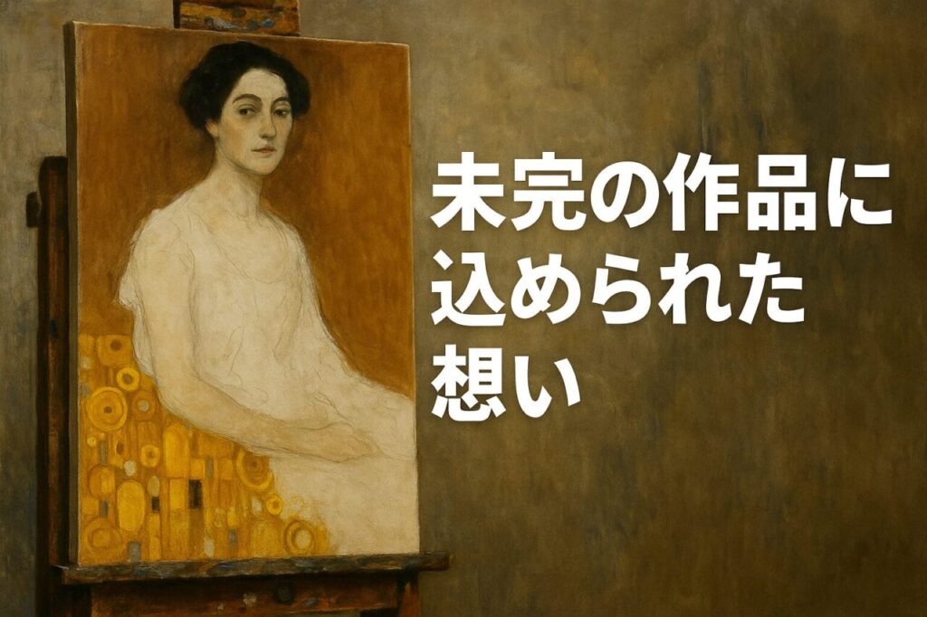 未完の作品に込められた想い