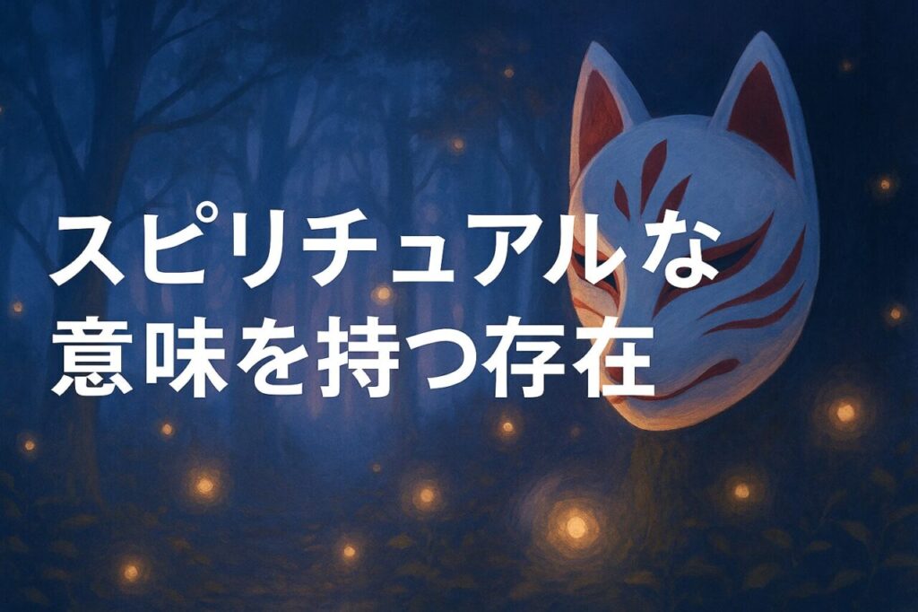 スピリチュアルな意味を持つ存在