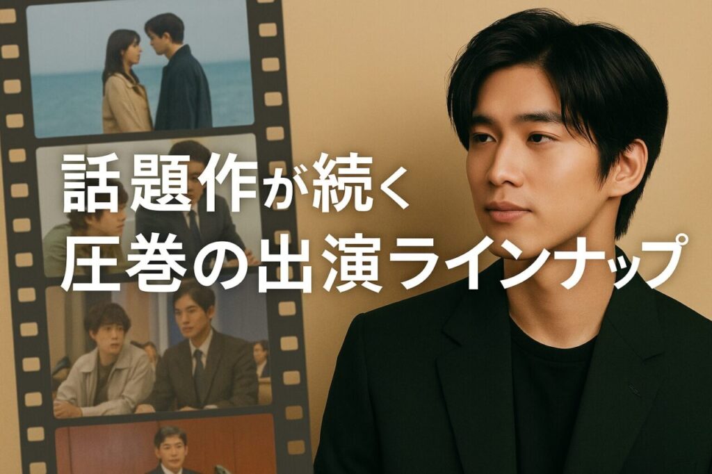 話題作が続く圧巻の出演ラインナップ