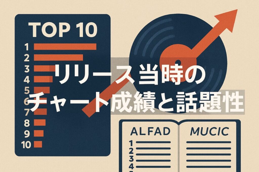 リリース当時のチャート成績と話題性