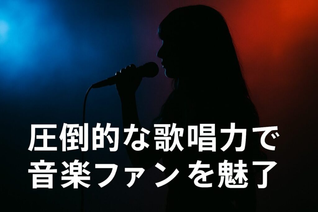 圧倒的な歌唱力で音楽ファンを魅了