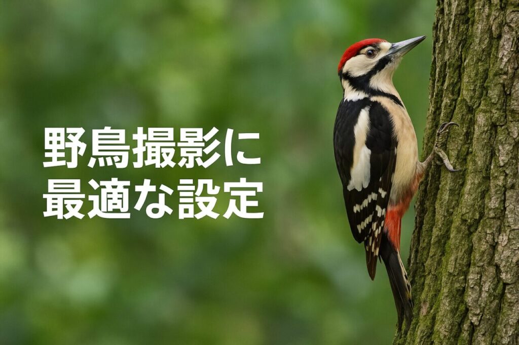 野鳥撮影に最適な設定