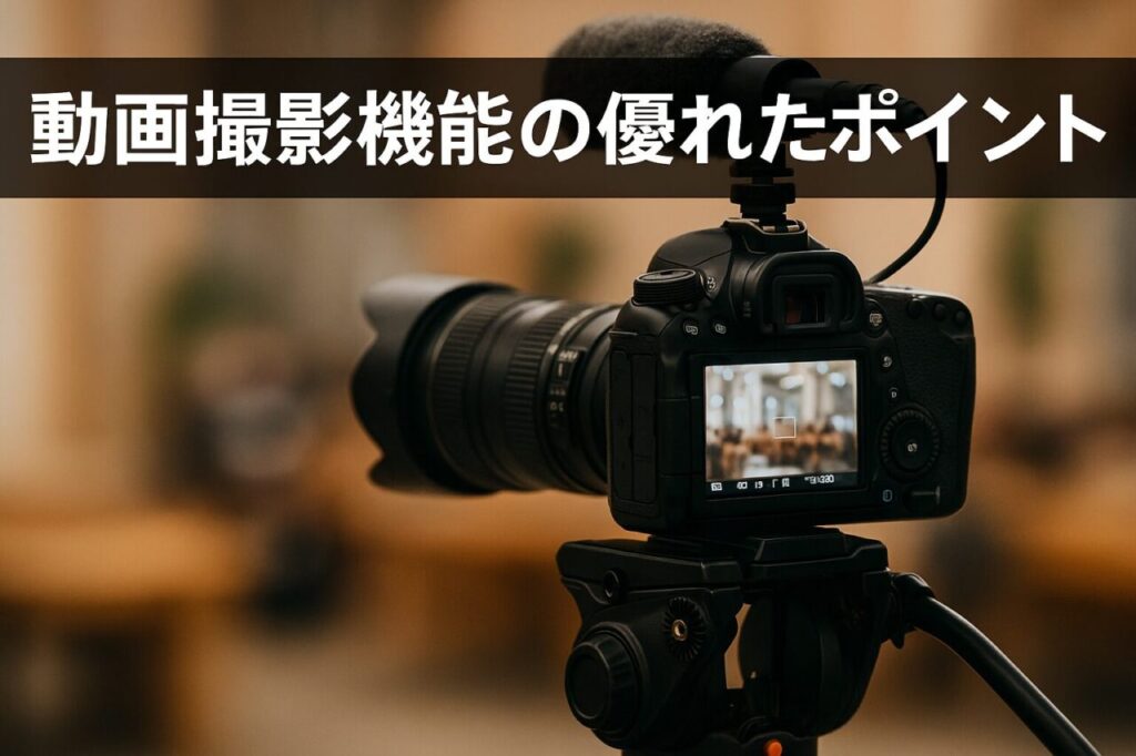 動画撮影機能の優れたポイント