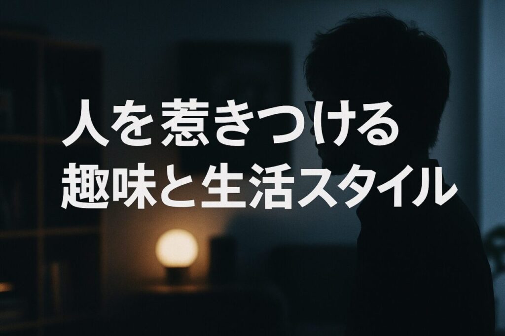 人を惹きつける趣味と生活スタイル