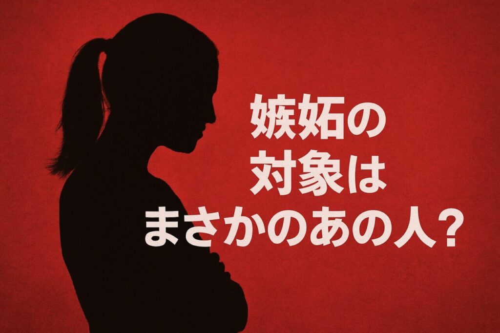 嫉妬の対象はまさかのあの人?