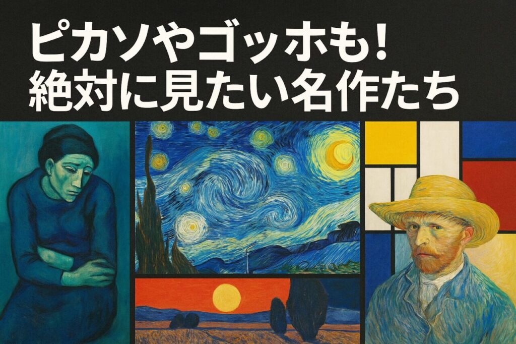 ピカソやゴッホも！絶対に見たい名作たち