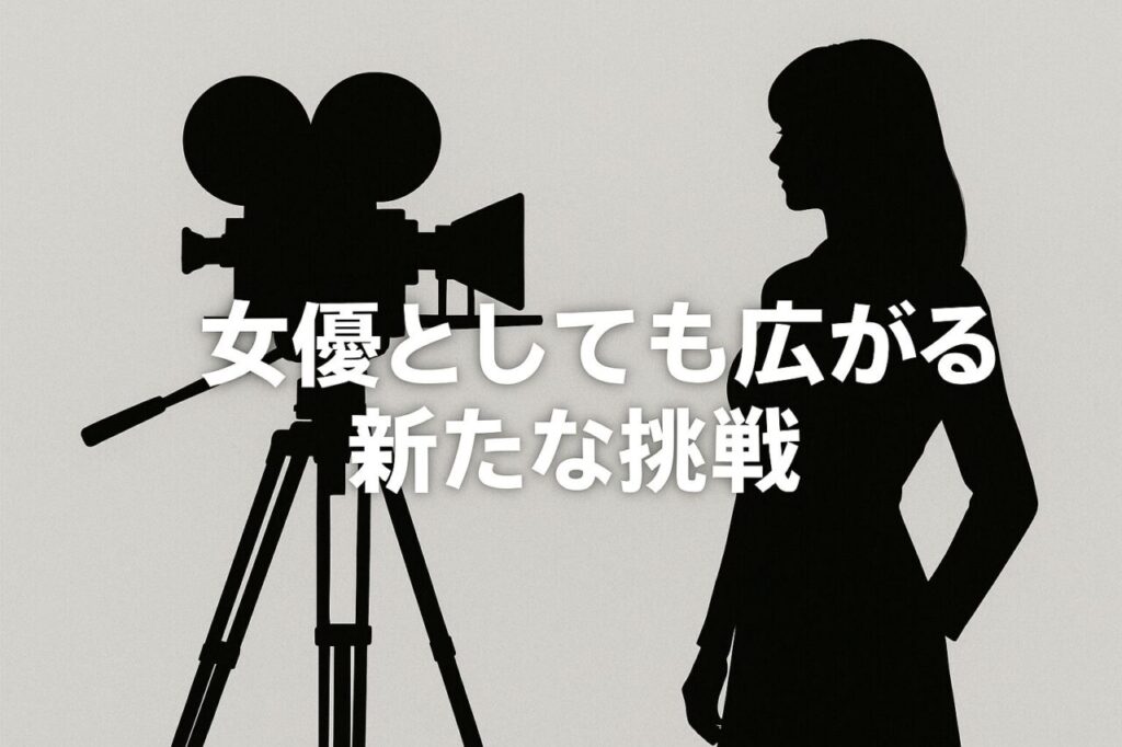 女優としても広がる新たな挑戦