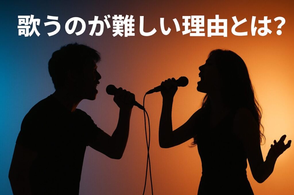 歌うのが難しい理由とは？