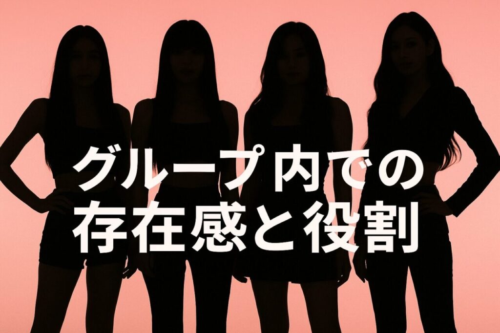 グループ内での存在感と役割