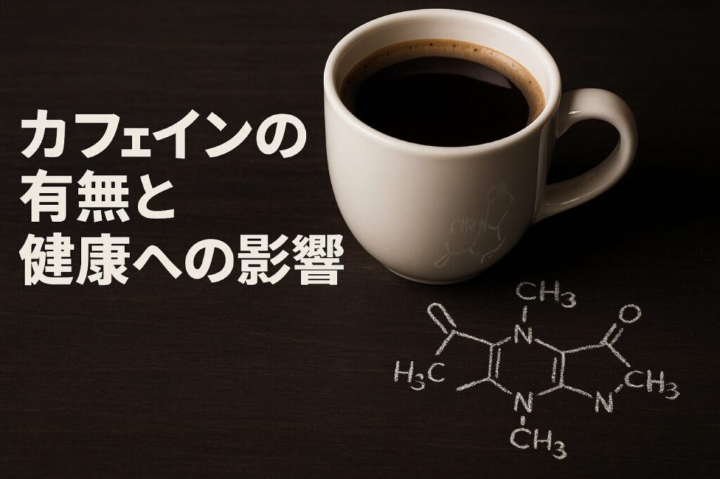 カフェインの有無と健康への影響