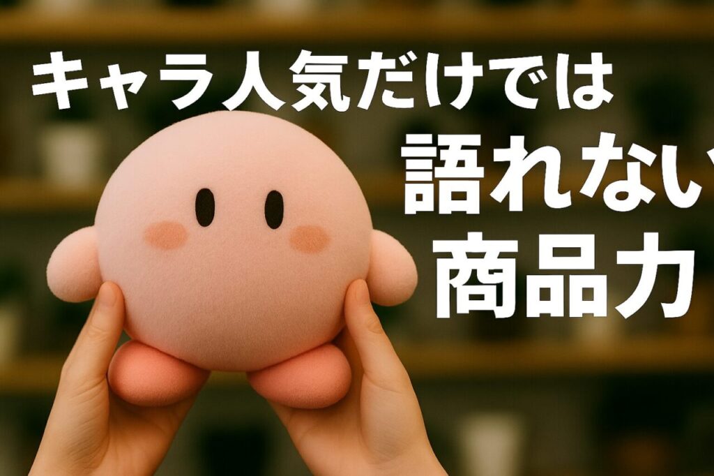 キャラ人気だけでは語れない商品力