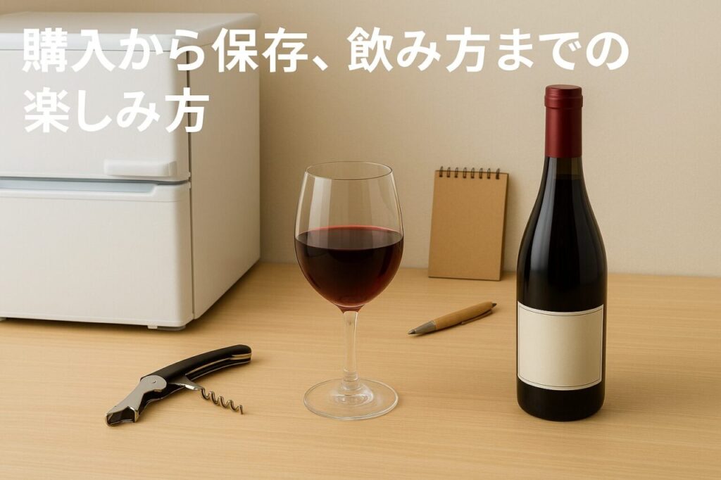 購入から保存、飲み方までの楽しみ方