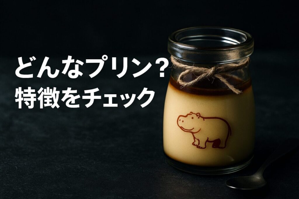 どんなプリン?特徴をチェック