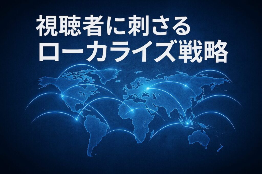 視聴者に刺さるローカライズ戦略