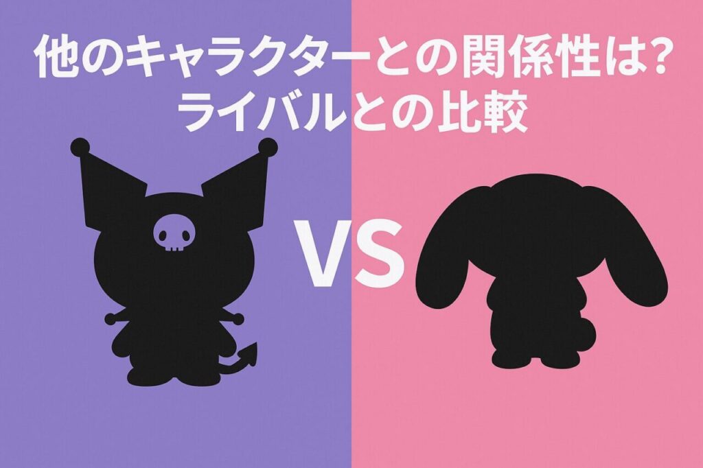 他のキャラクターとの関係性は?ライバルとの比較
