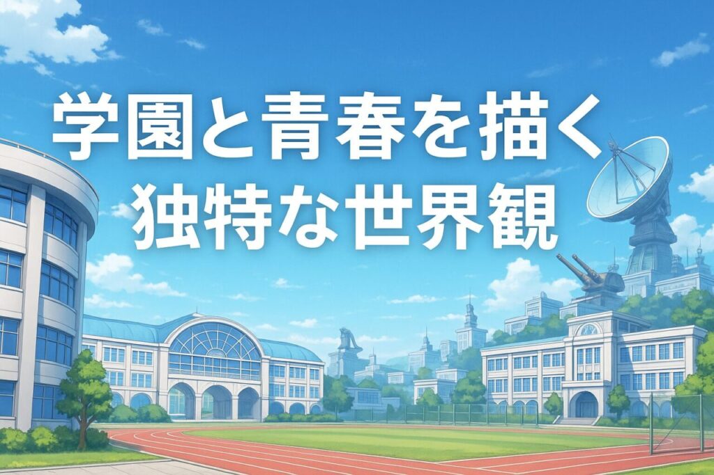 学園と青春を描く独特な世界観