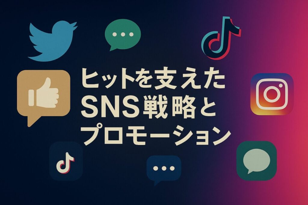 ヒットを支えたSNS戦略とプロモーション