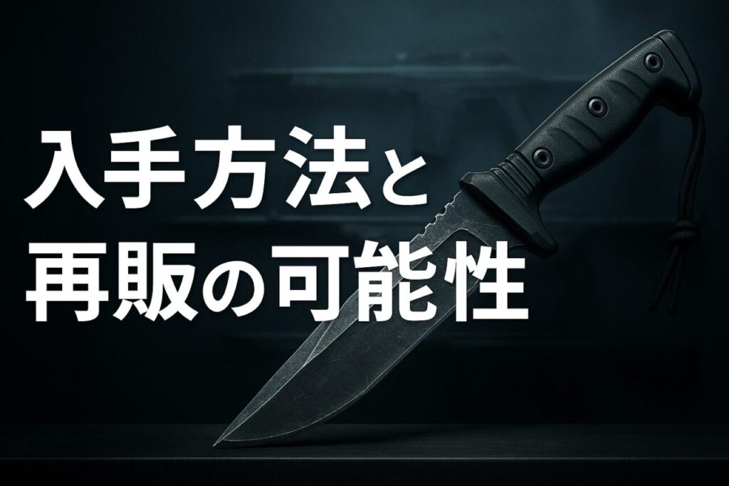 入手方法と再販の可能性