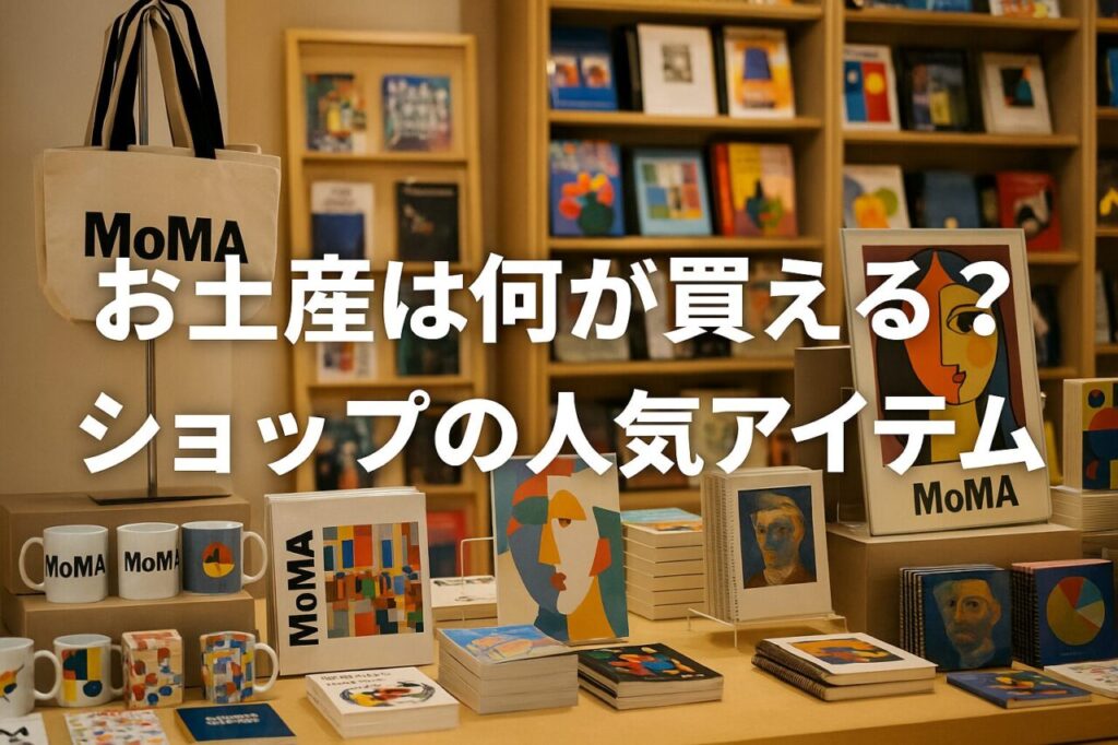 お土産は何が買える？ショップの人気アイテム