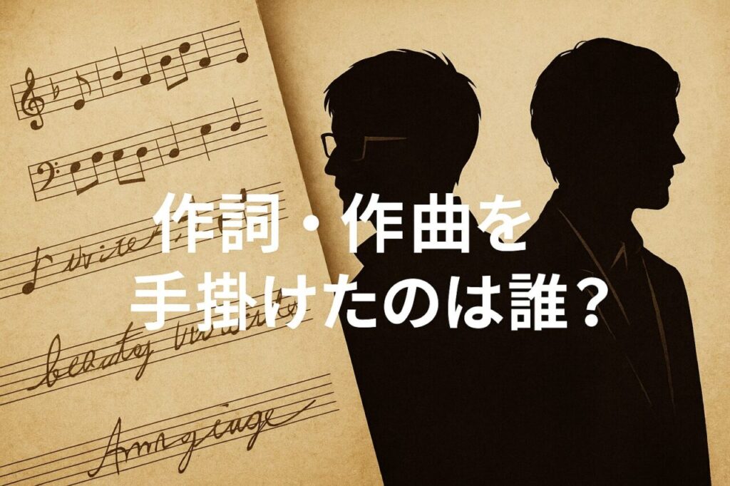 作詞・作曲を手掛けたのは誰?