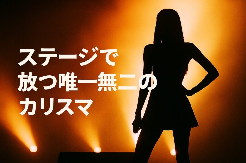 ステージで放つ唯一無二のカリスマ
