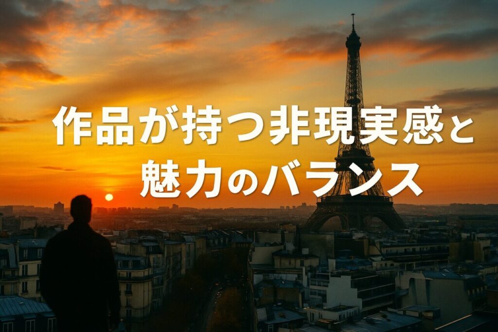 作品が持つ非現実感と魅力のバランス