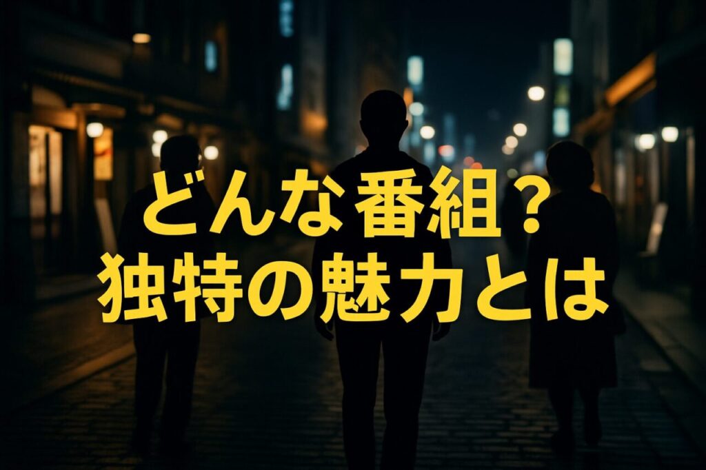 どんな番組?独特の魅力とは