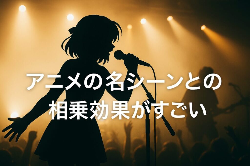 アニメの名シーンとの相乗効果がすごい