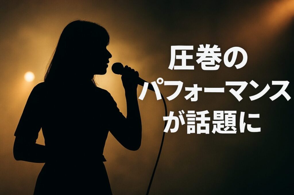 圧巻のパフォーマンスが話題に