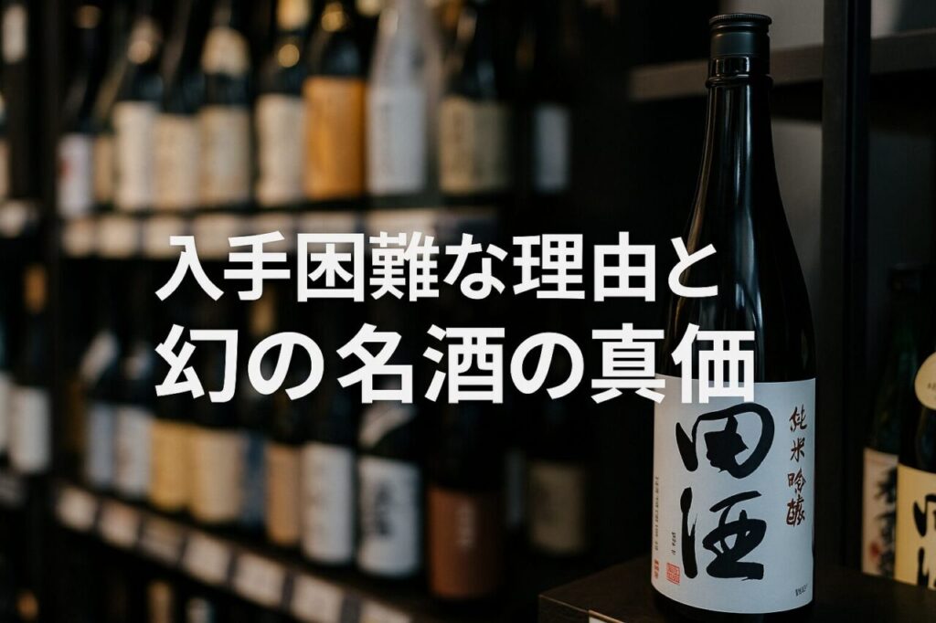 入手困難な理由と幻の名酒の真価