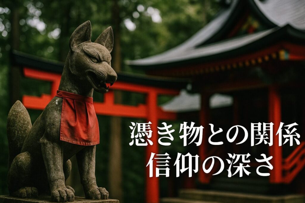 憑き物との関係と信仰の深さ