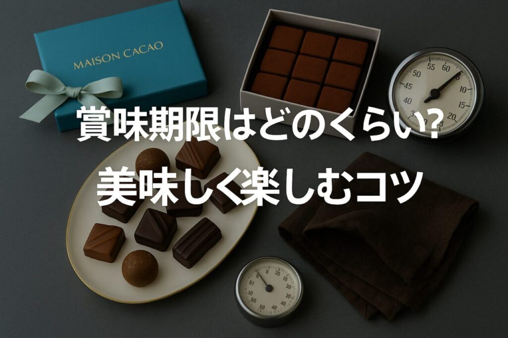 賞味期限はどのくらい?美味しく楽しむコツ